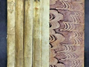 SCHLÖZER,NEUE ERDBESCHREIBUNG VON AMERIKA,4 BÄNDE,KUPFERSTICHE & KARTEN,1777,RAR